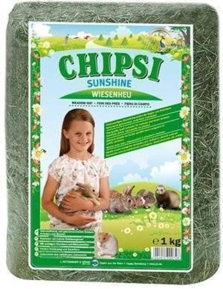 LEMMIKLOOMA CHIPSI HEIN NÄRILISTELE SUNSHINE 1KG