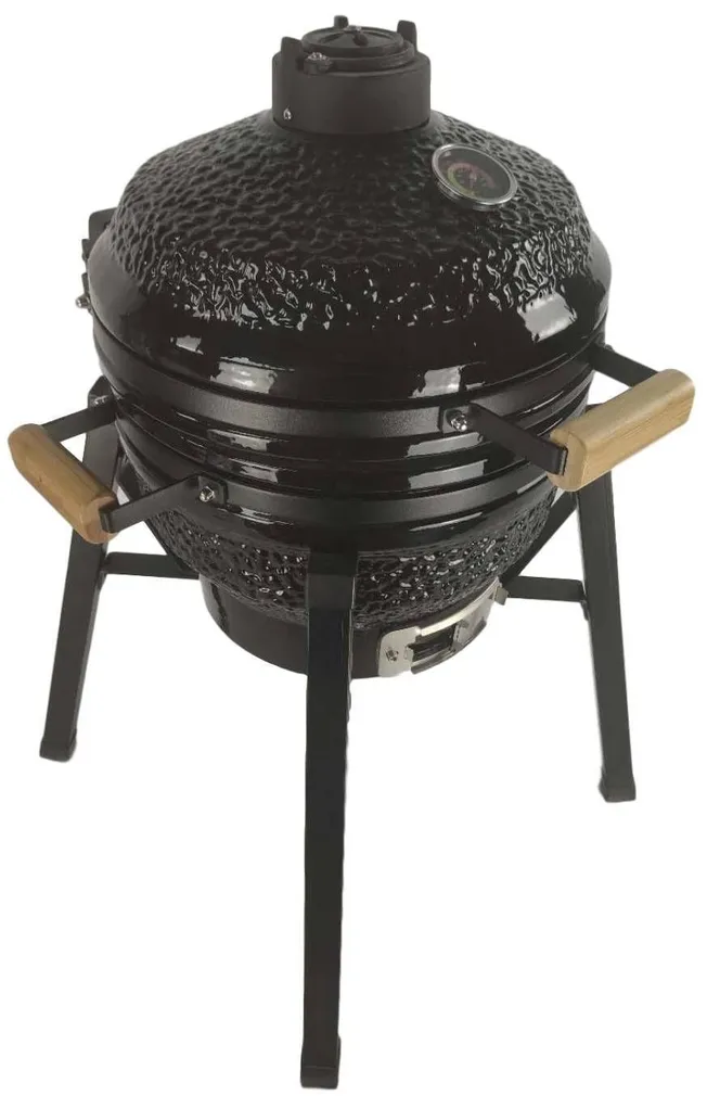 KERAAMILINE SÖEGRILL KAMADO 16'' MUST RAAMIL