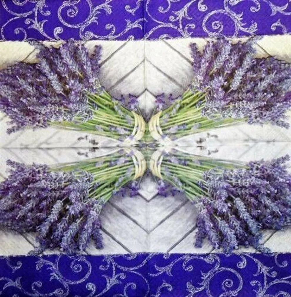 SALVRÄTIK PAW LAVENDER IN THE COUNTRY 33X33CM 20TK