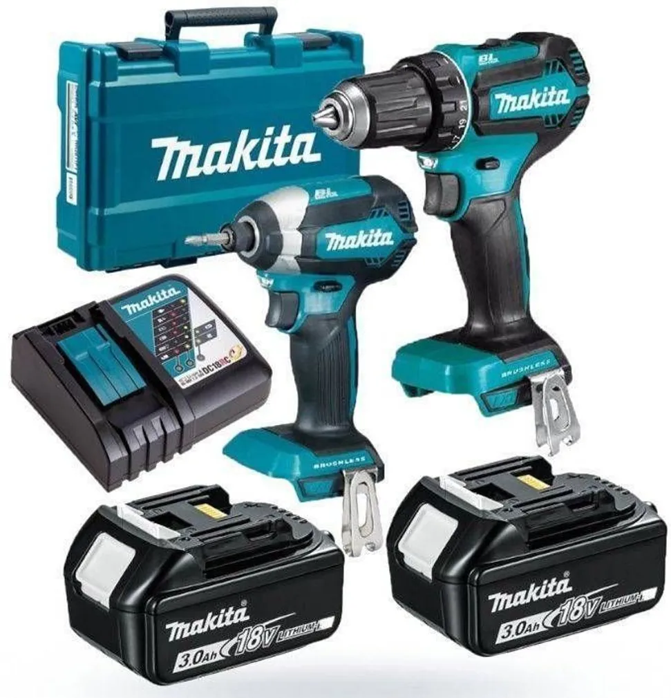 COMBOKIT MAKITA DLX2289 18V 2X3,0AH (DDF485+DTD153)