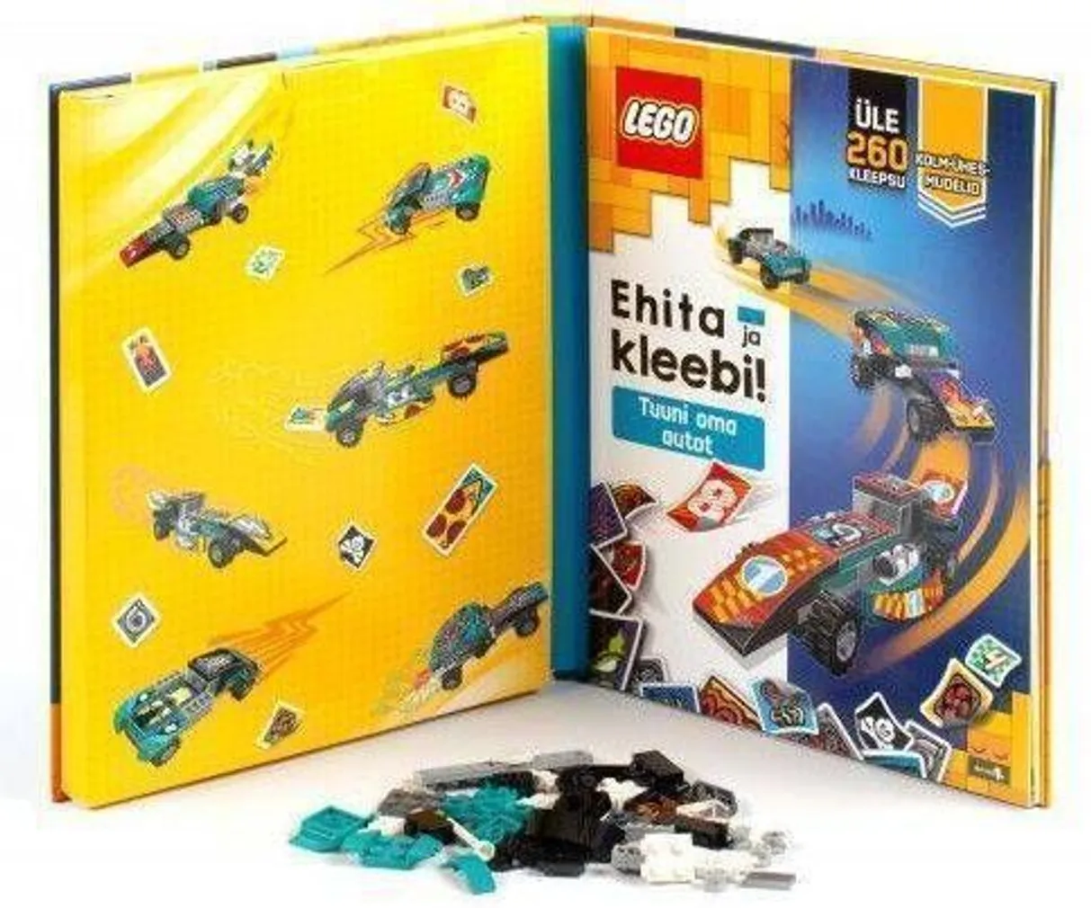 TEGEVUSRAAMAT LEGO BOOKS ICONIC, TUUNI OMA AUTOT, EST