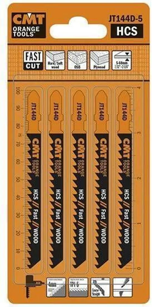 TIKKSAETERA PUIDULE CMT 75X4MM Z6TPI HCS 5TK PAKIS