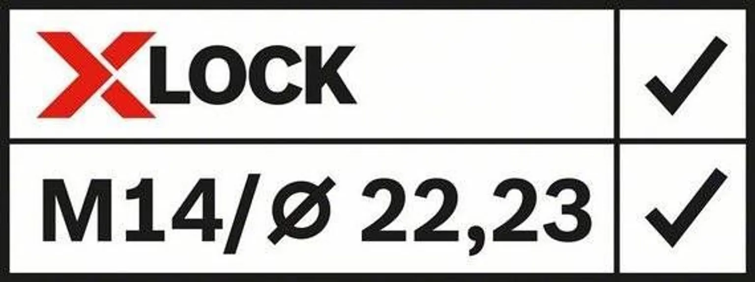 LÕIKEKETAS X-LOCK EXPERT 125X1X22,23MM