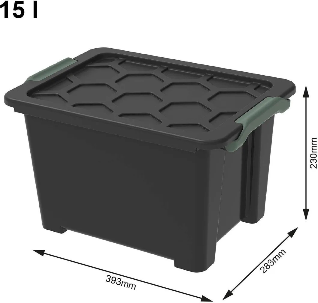 HOIUKAST ROTHO EVO SAFE BLACK 15L