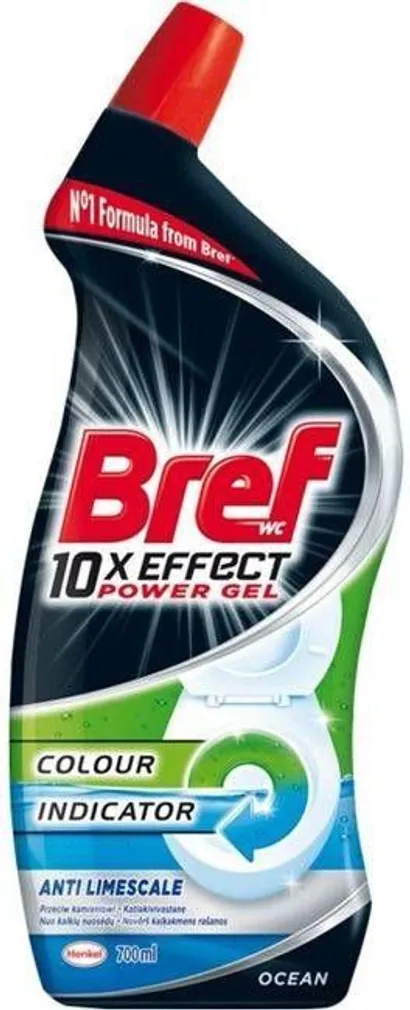 WC PUHASTUSVAHEND BREF 10X EFFECT LIME SCALE 700ML