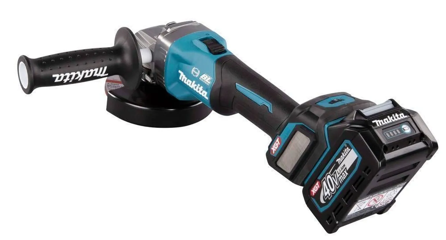 AKUNURKLIHVIJA MAKITA GA023GM201 40V MAX XGT 125MM 2X4,0AH