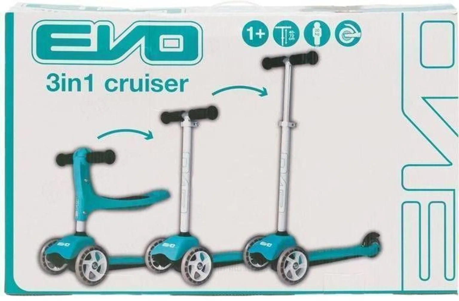 TÕUKERATAS EVO CRUISER 3-IN-1