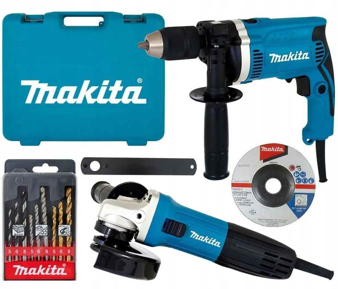 COMBOKIT MAKITA DK0050X1 HP1631 + GA5030R + TARVIKUD