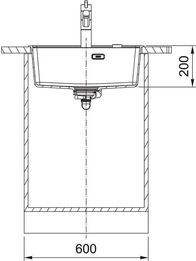 VALAMU GRANIIT FRANKE MARIS MRG610-52 560X510X200MM VALGE