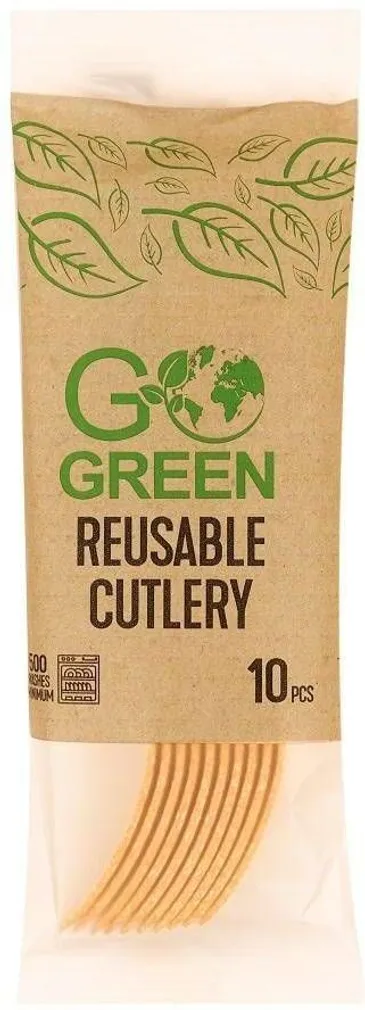 KORDUVKASUTATAVAD KAHVLID GO GREEN 10TK PAKIS