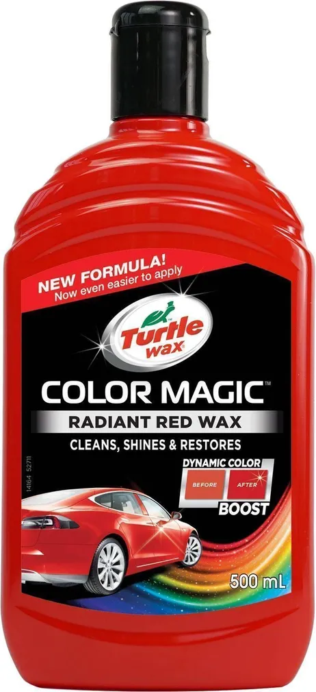 VÄRVIVAHA TURTLE WAX COLOR MAGIC PUNANE 500ML