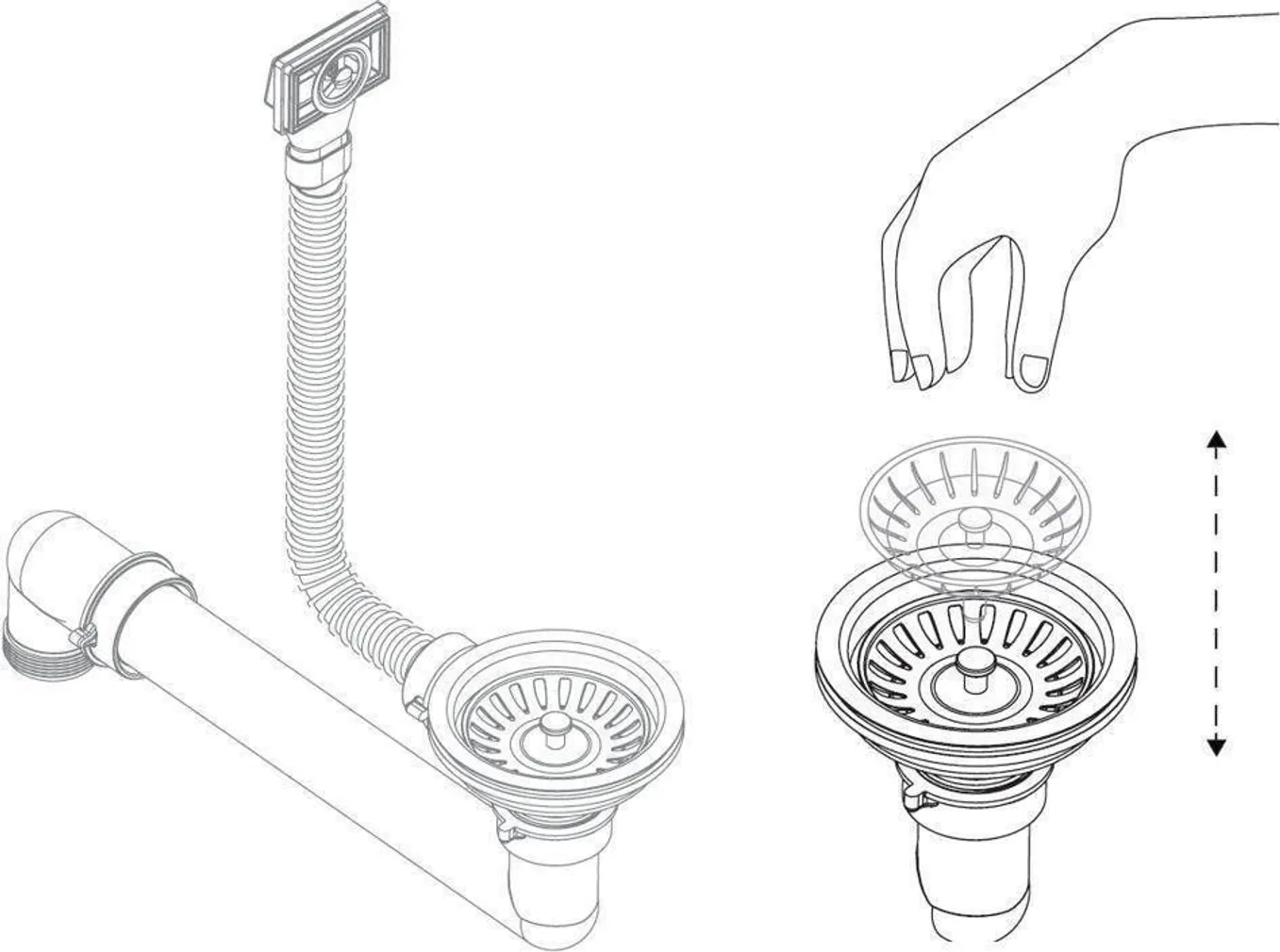 VALAMU JA SEGISTI KOMPLEKT AQUASANITA SQT100W+5523E2 GRANIIT MUST