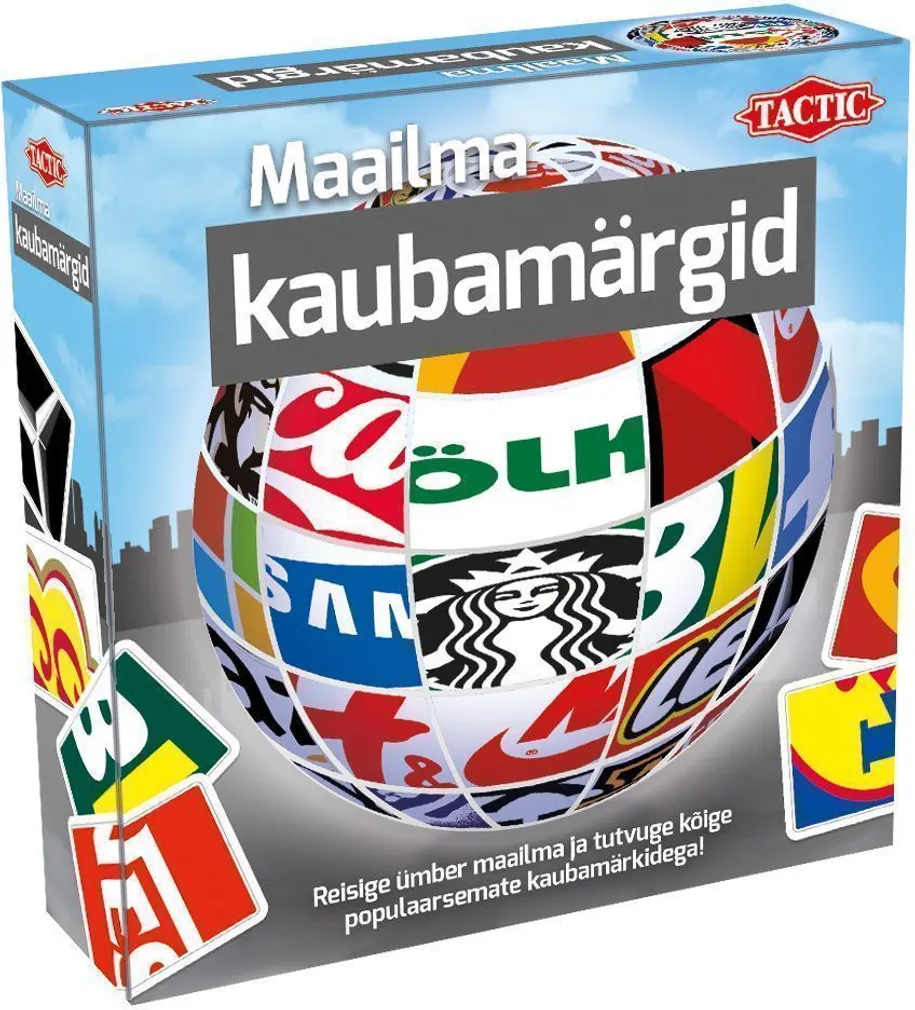 LAUAMÄNG TACTIC MAAILMA KAUBAMÄRGID