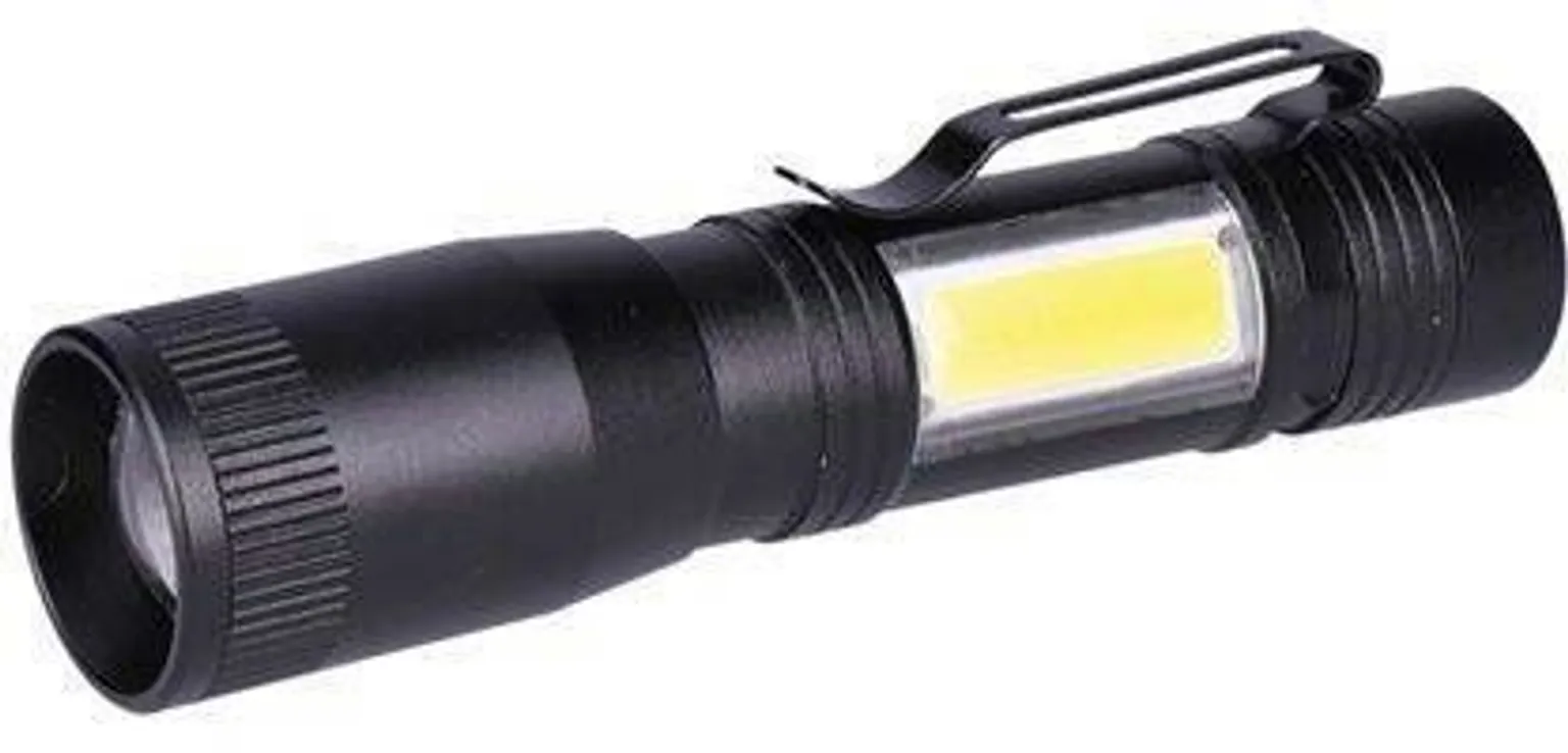 TASKULAMP SOLIGHT 3W+COB, 150+60LM, 1XAA