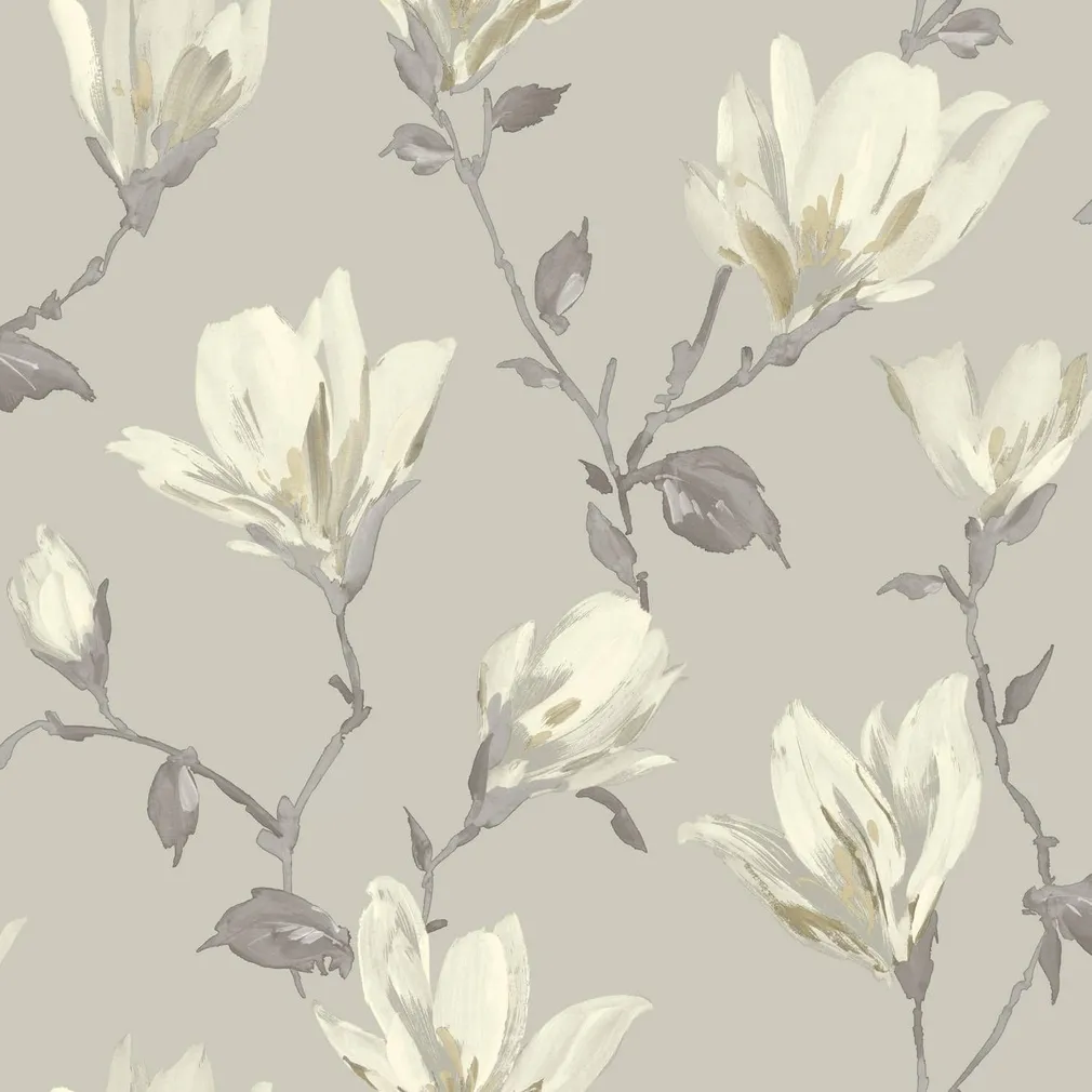 TAPEET ARTHOUSE LILY FLORAL NATURAL 0,53X10,05M