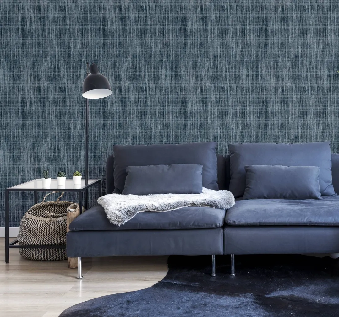 TAPEET ARTHOUSE LUXE PLAIN NAVY 0,53X10,05M