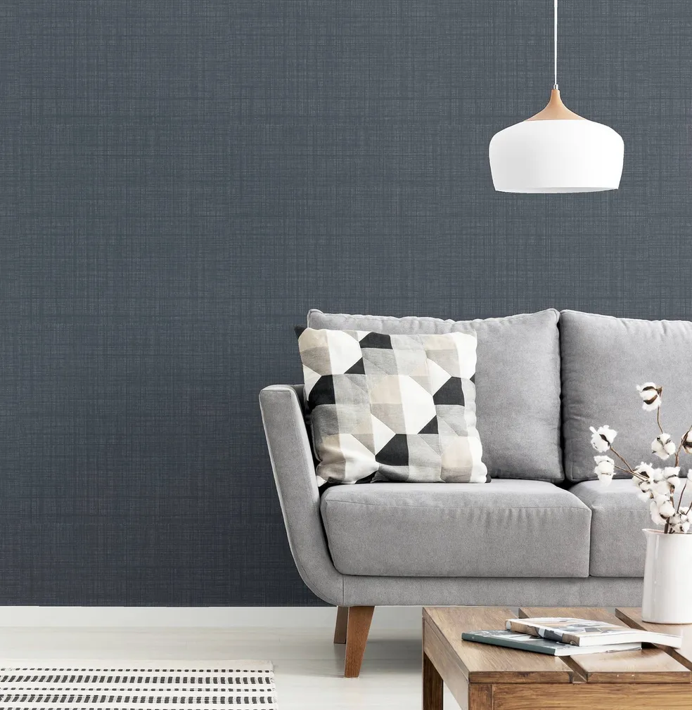 TAPEET ARTHOUSE WEAVE TEXTURE DARK GREY 0,53X10,05M