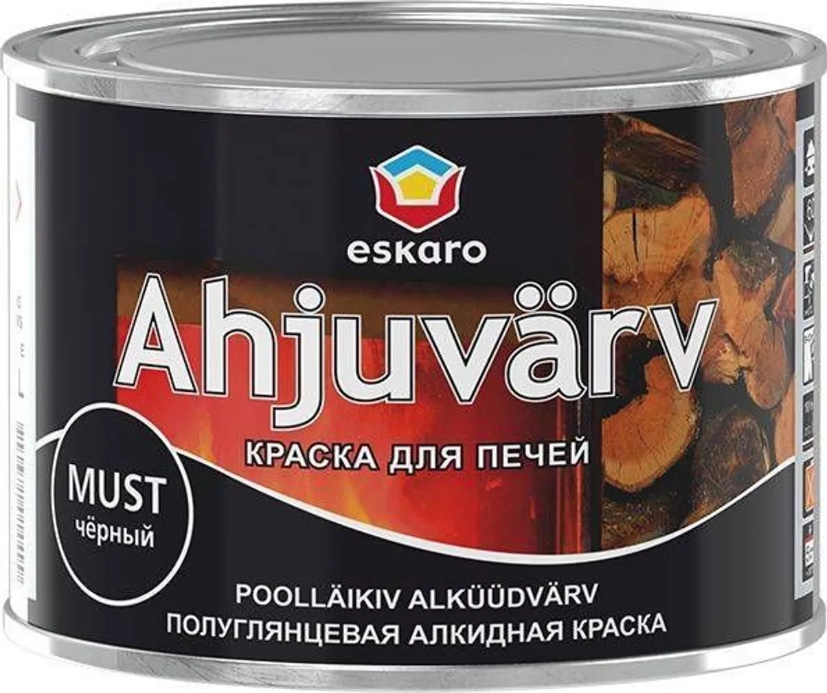 AHJUVÄRV ESKARO MUST 0,45L