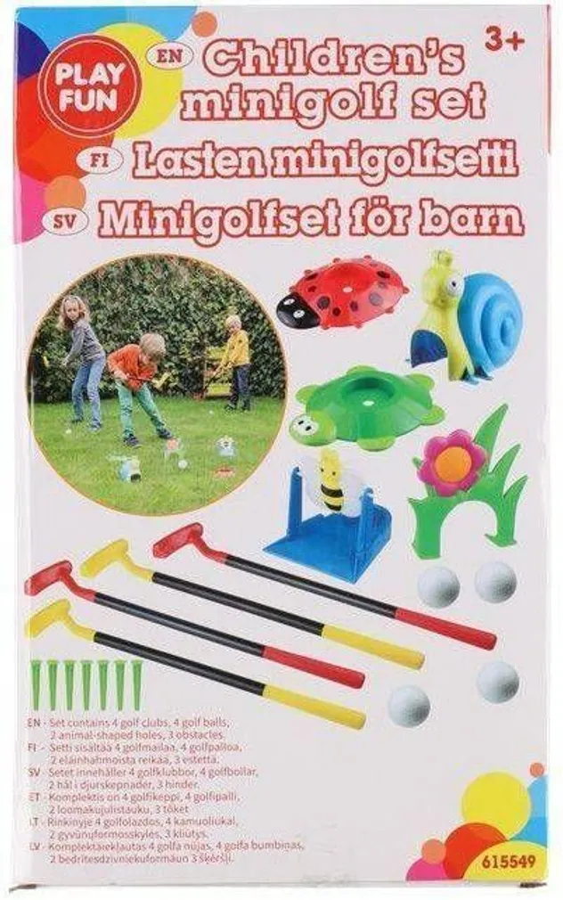 LASTE MINIGOLFI KOMPLEKT PLAY