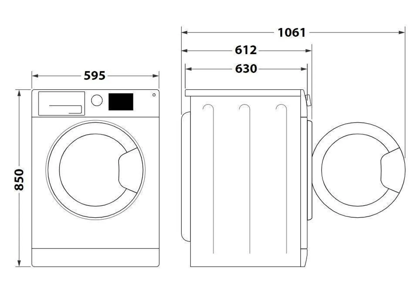 PESUMASIN INDESIT EESTLAETAV BWE91485XWSEUN