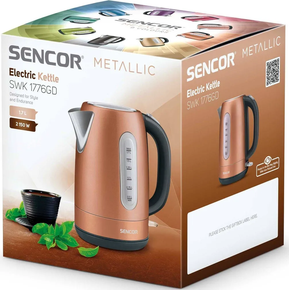 VEEKEETJA SENCOR SWK1776GD 1,7L 2150W KULDNE