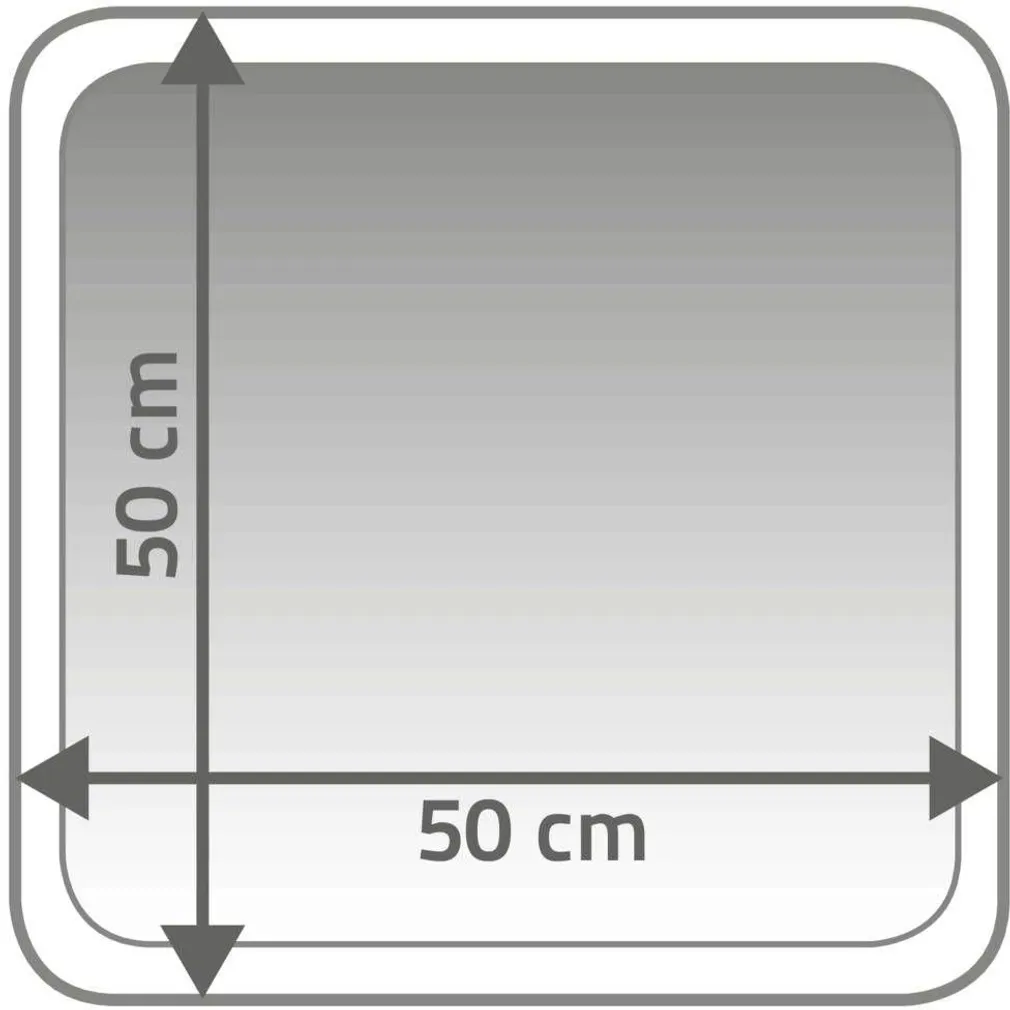 VANNITOAVAIP RIDDER STADION 50X50CM SININE POLÜESTER MIKROFIIBER