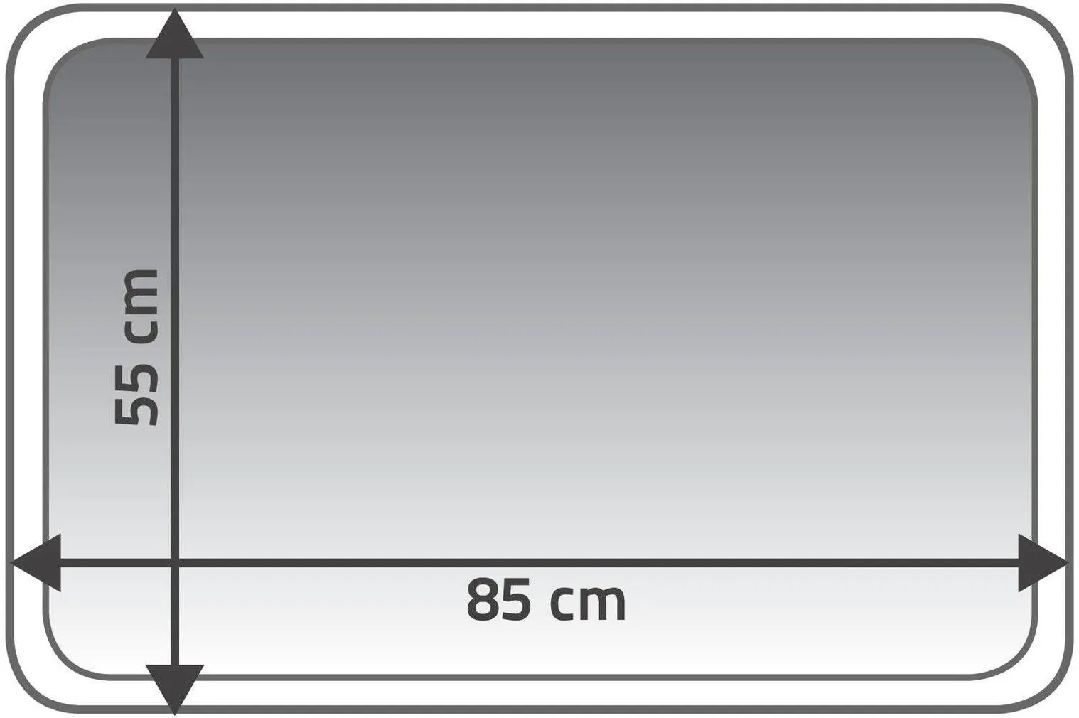 VANNITOAVAIP RIDDER STADION 55X85CM SININE POLÜESTER MIKROFIIBER