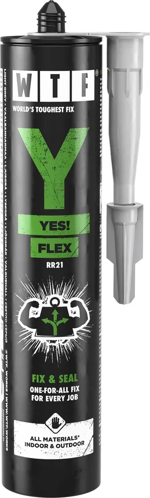 LIIMHERMEETIK WTF YES FLEX LIGHT GREY RR21 310ML HELEHALL