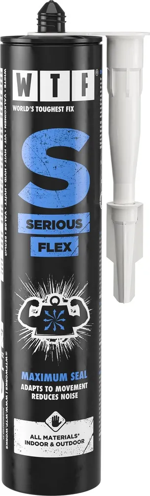 LIIMHERMEETIK WTF SERIOUS FLEX WHITE 310ML VALGE