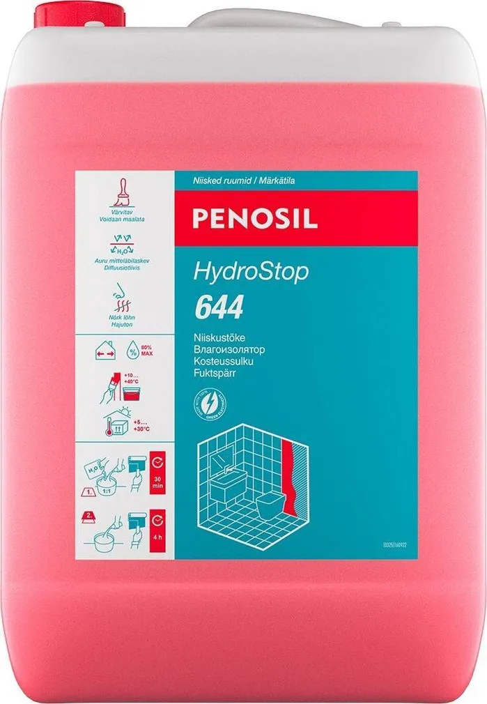 NIISKUSTÕKE PENOSIL HYDROSTOP 644 10L