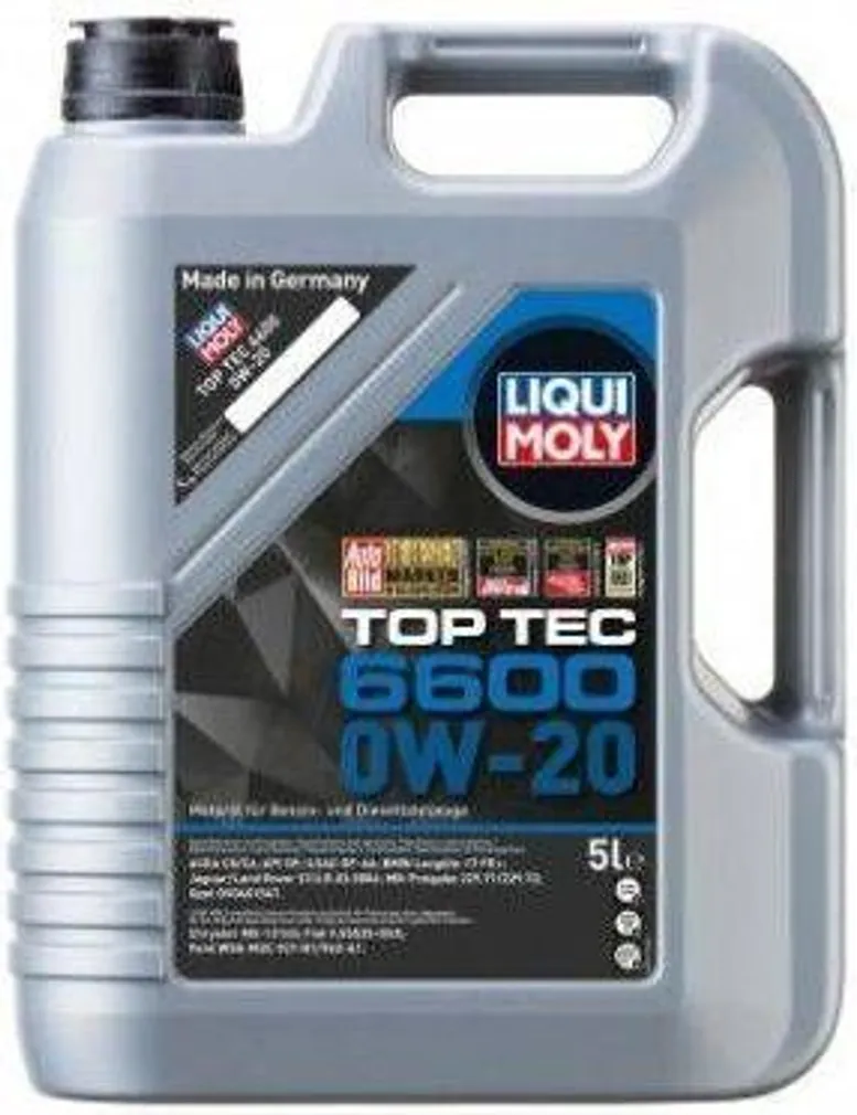 MOOTORIÕLI LIQUI MOLY TOP TEC 6600 0W20 C5/C6 5L