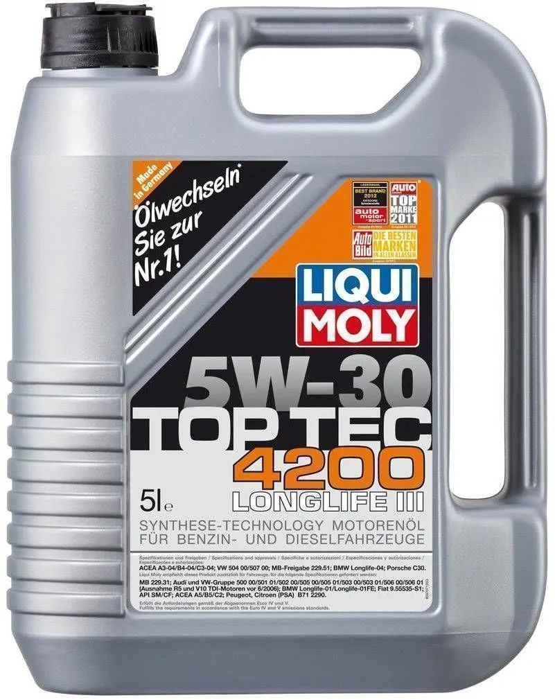 MOOTORIÕLI LIQUI MOLY TOP TEC 4200 5W30 C3 5L