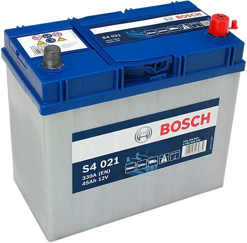 AUTOAKU BOSCH S4 021 45AH 330A 238X129X227