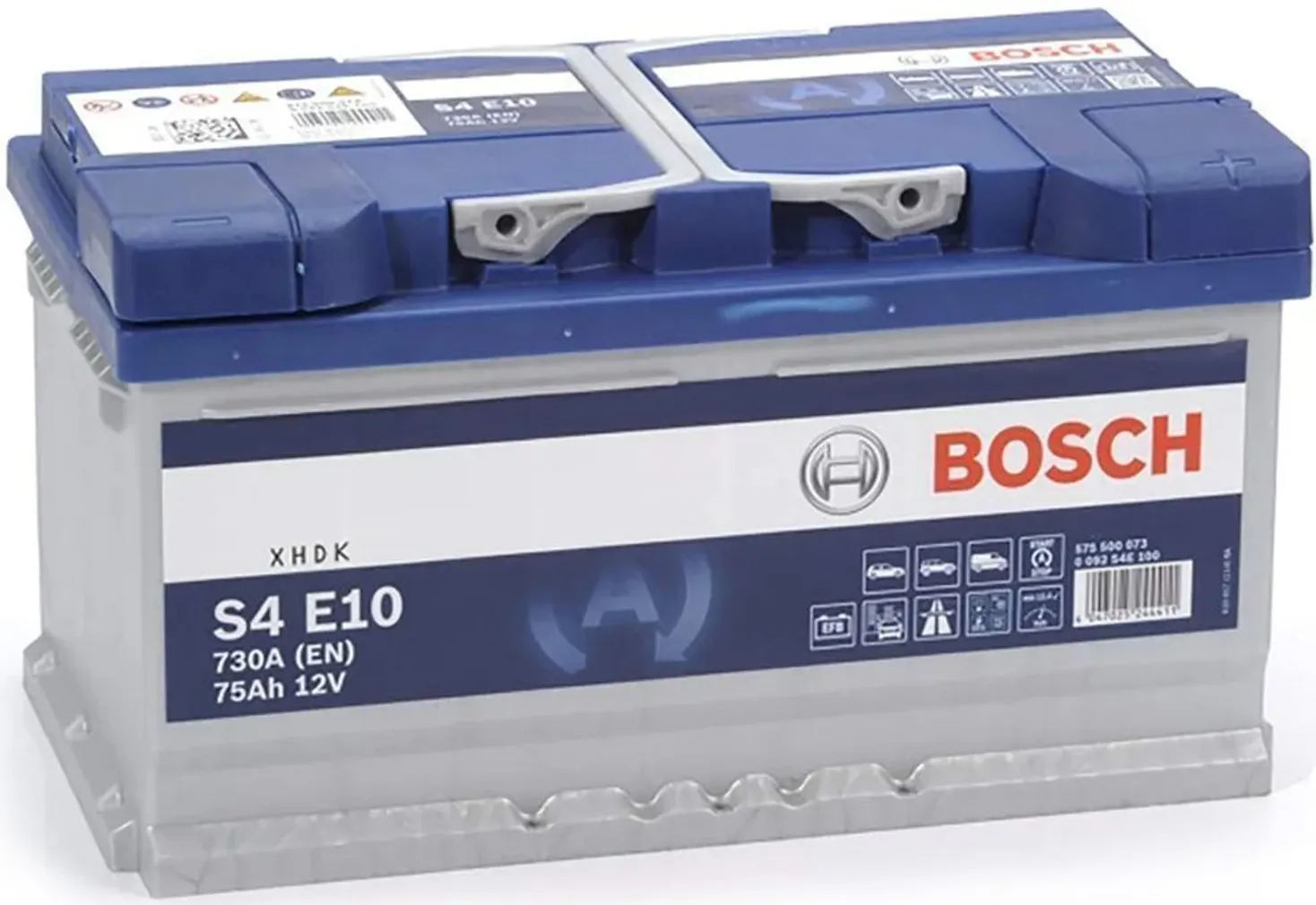 AUTOAKU BOSCH EFB S4 E10 75AH 730A 315X175X175