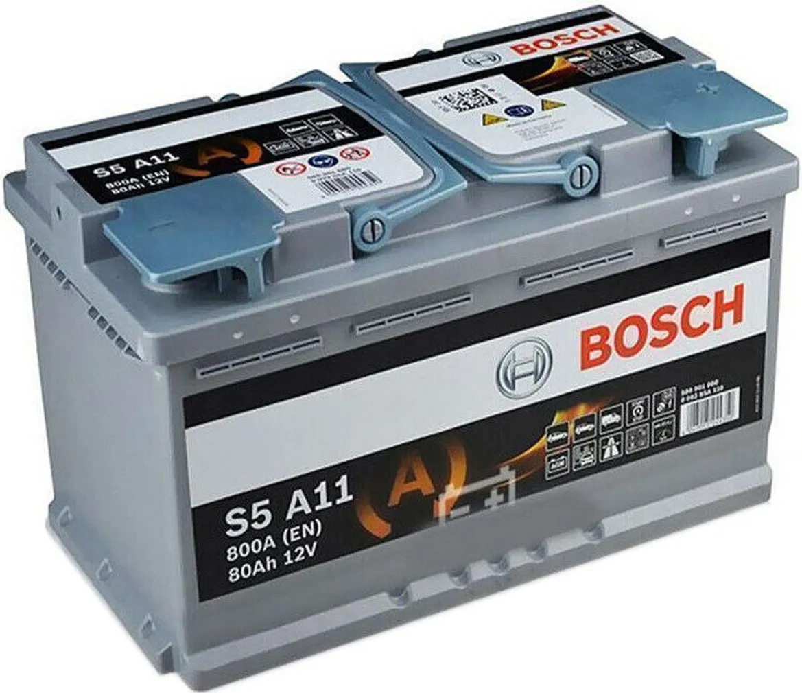 AUTOAKU BOSCH AGM S5 A11 80AH 800A 315X175X190