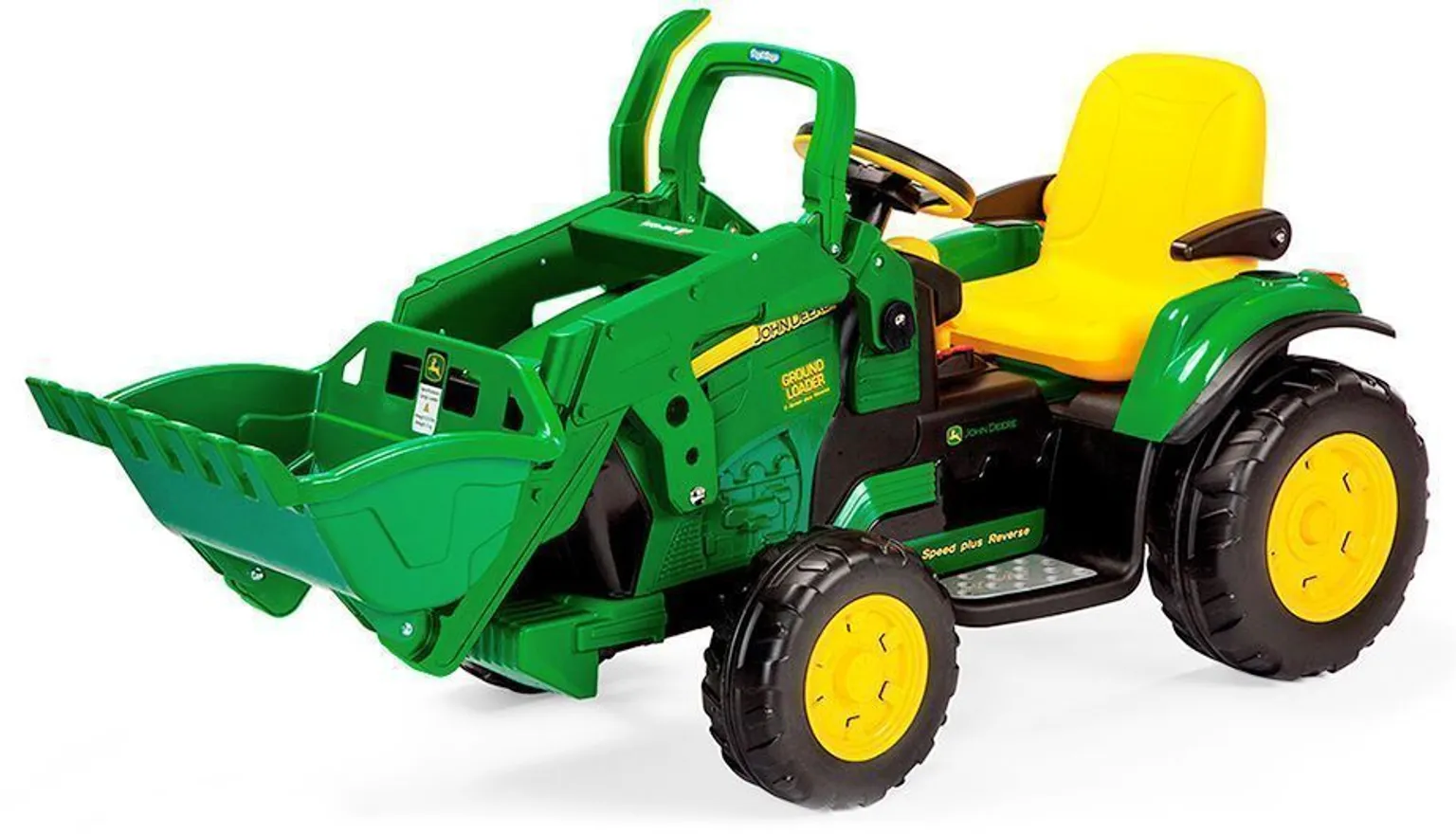 ELEKTRILINE LASTESÕIDUK PEG PEREGO JOHN DEERE LAADURIGA 12V