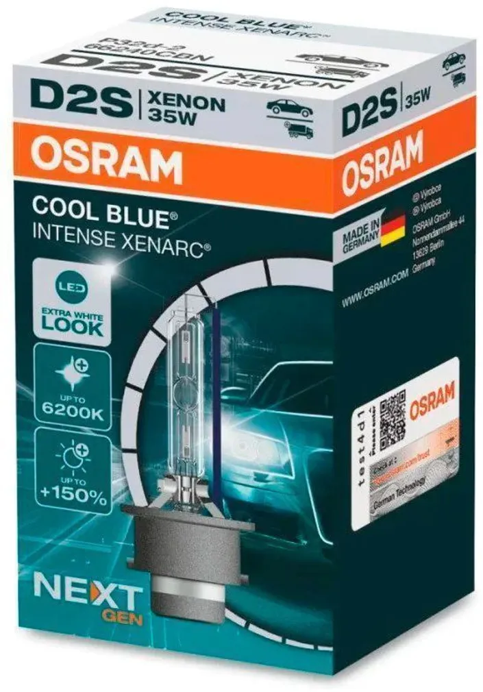 KSENOONLAMP OSRAM D2S XENARC 35W COOL BLUE INTENSE