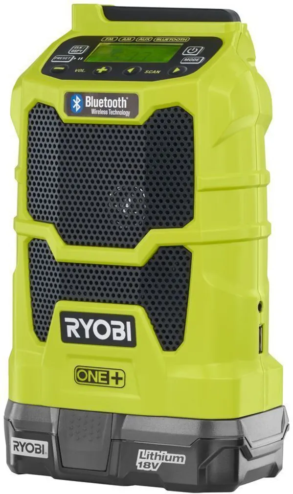 KAASASKANTAV RAADIO RYOBI 18V ONE+ R18R-0