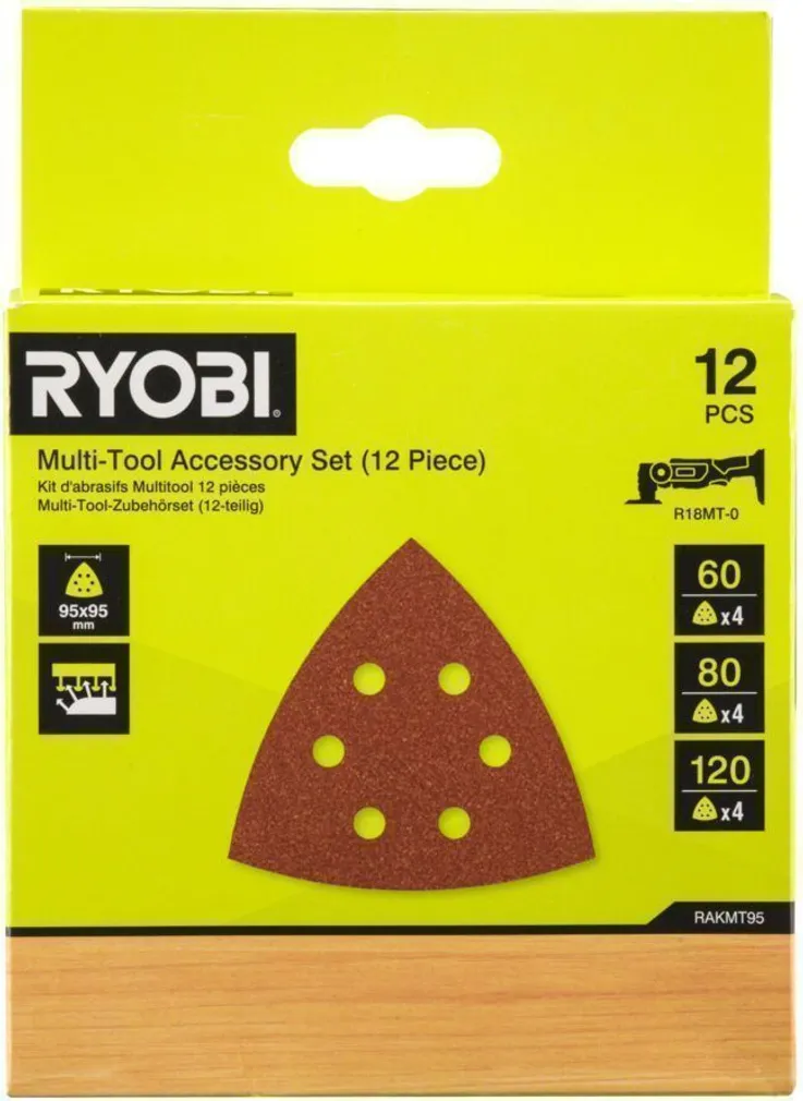 LIHVPABER RYOBI 4X60, 80, 120 12TK 