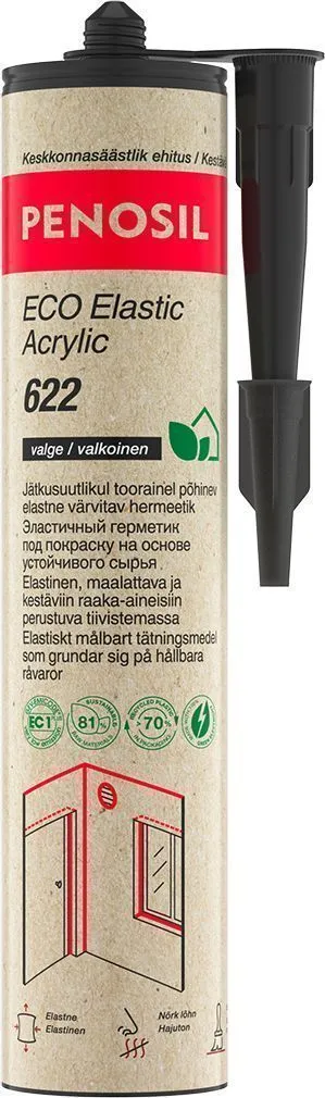 AKRÜÜLHERMEETIK PENOSIL ECO ELASTIC ACRYLIC 622 300ML