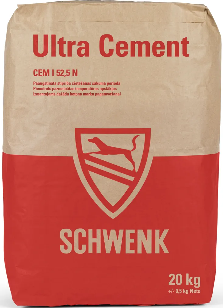 TSEMENT SCHWENK ULTRA CEM I 52,5 N HALL 5KG