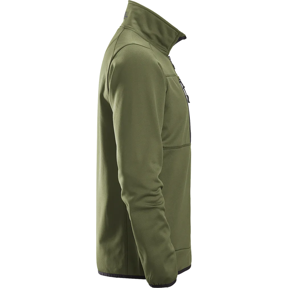 FLIISJAKK SNICKERS ALLROUNDWORK KHAKI ROHELINE M