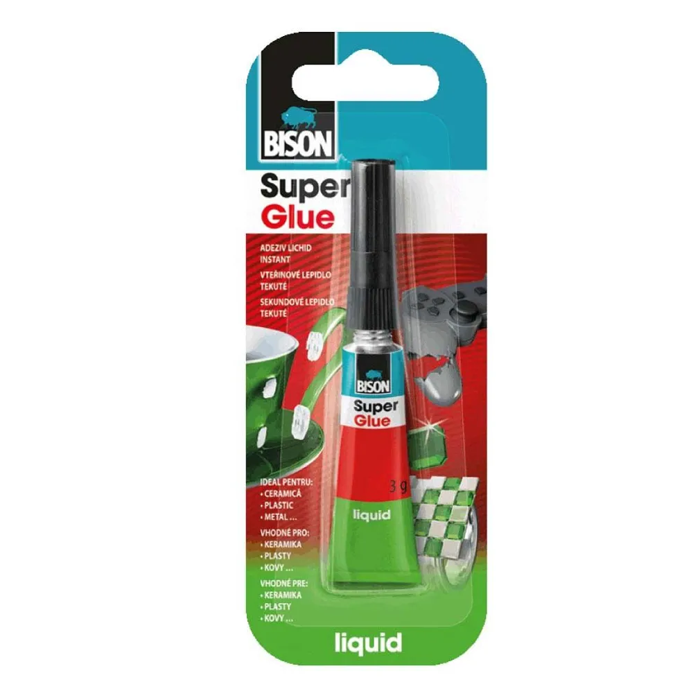 LIIM BISON SUPER GLUE LIQUID 3G