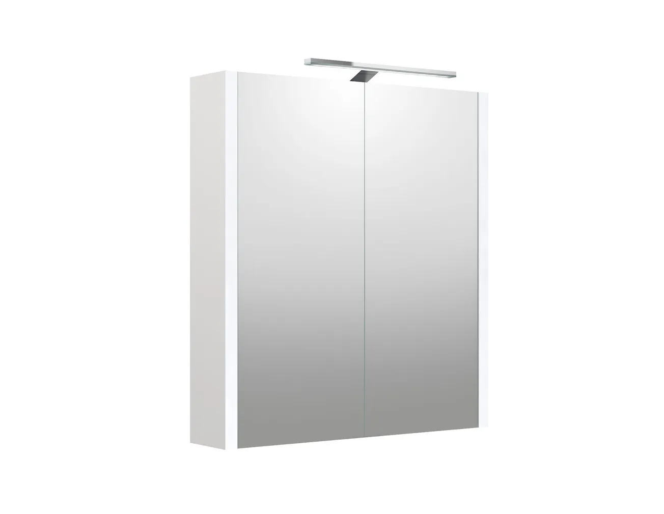 PEEGELKAPP RB BATHROOM URBAN 60 VALGUSTIGA MATT VALGE