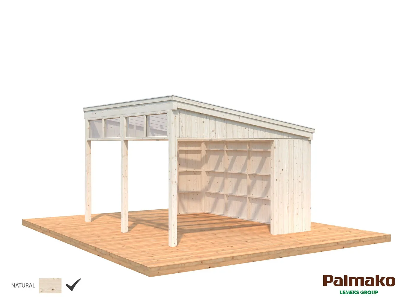 PAVILJON PALMAKO NOVA 13,0M² KIT