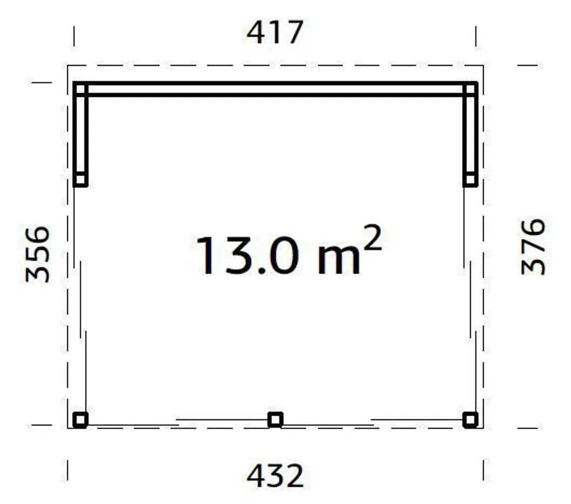 PAVILJON PALMAKO NOVA 13,0M²