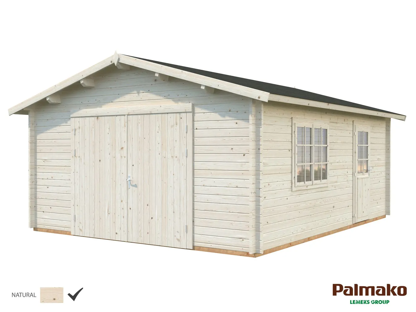 GARAAŽ PALMAKO ROGER 23,9M² PUITVÄRAVAGA