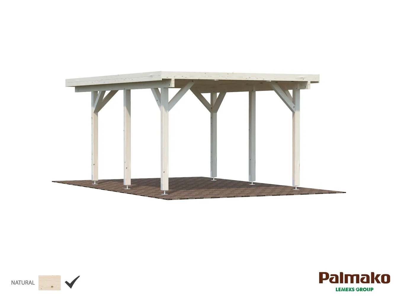 AUTOVARJUALUNE PALMAKO KARL 11,7M²