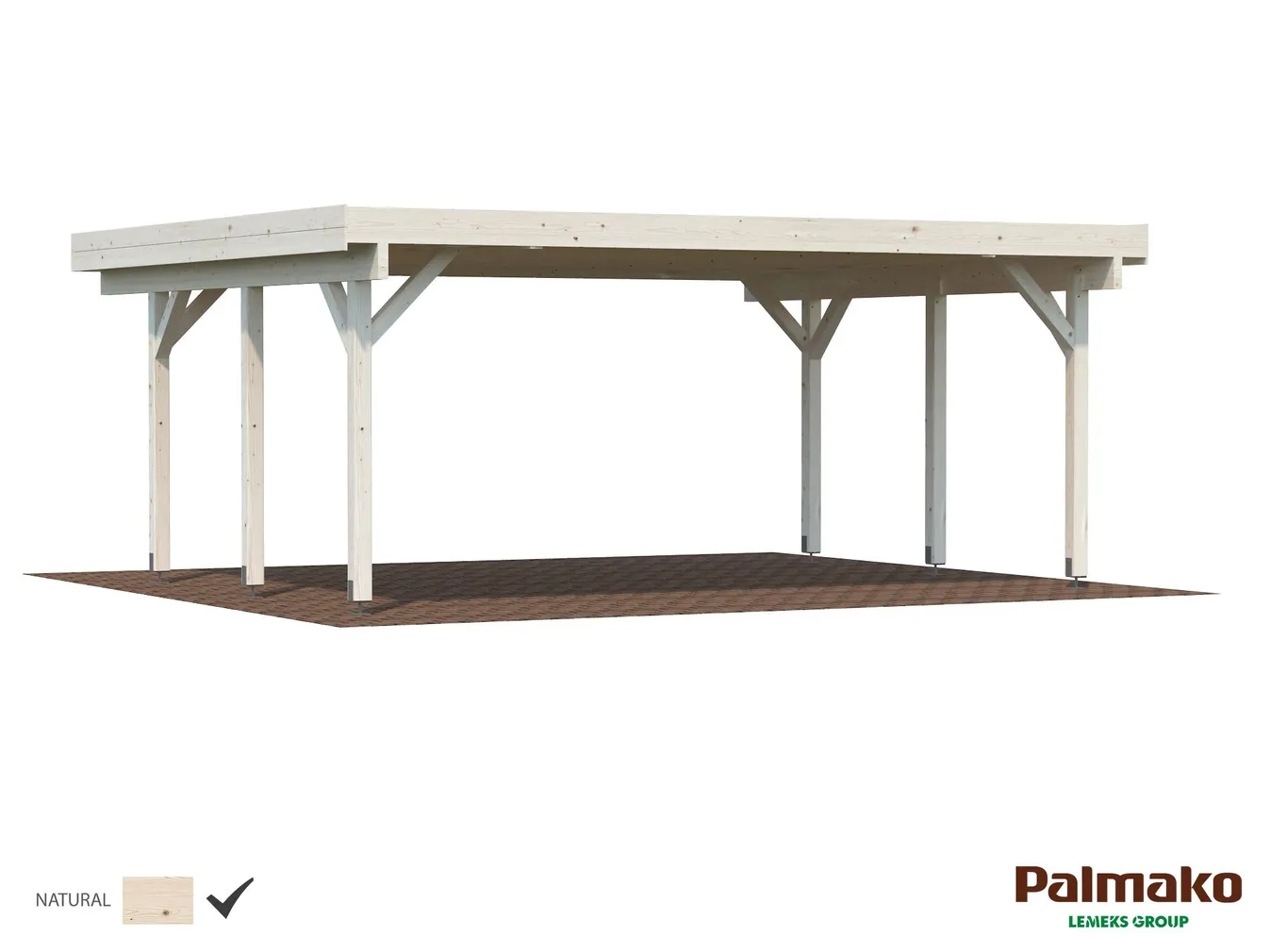 AUTOVARJUALUNE PALMAKO KARL 20,6M²