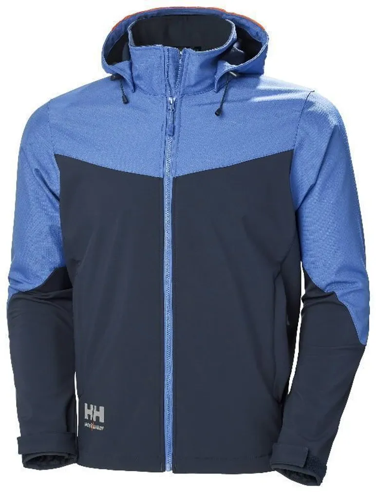 SOFTSHELL JAKK KAPUUTSIGA HELLY HANSEN OXFORD, SININE M